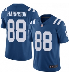 Men Nike Indianapolis Colts 88 Marvin Harrison Royal Blue Team Color Vapor Untouchable Limited Player NFL Jersey