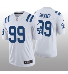 Men Nike Indianapolis Colts 99 Deforest Buckner White Vapor Limited Stitched NFL Jersey Men Nike Indianapolis Colts 99 Deforest Buckner White Vapor Limited Stitched NFL Jersey