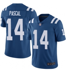 Men Zach Pascal Limited Home Jersey 14 Football Indianapolis Colts Royal Blue V Men Zach Pascal Limited Home Jersey 14 Football Indianapolis Colts Royal Blue V