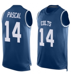 Men Zach Pascal Limited Jersey 14 Football Indianapolis Colts Royal Blue Player Men Zach Pascal Limited Jersey 14 Football Indianapolis Colts Royal Blue Player