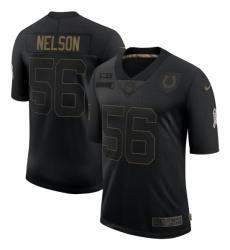 Men's Indianapolis Colts #56 Quenton Nelson Black Nike 2020 Salute To Service Limited Jersey Men's Indianapolis Colts #56 Quenton Nelson Black Nike 2020 Salute To Service Limited Jersey