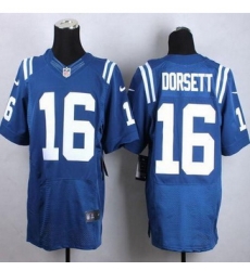 New Indianapolis Colts #16 Phillip Dorsett Royal Blue Team Color Men Stitched NFL Elite Jersey New Indianapolis Colts #16 Phillip Dorsett Royal Blue Team Color Men Stitched NFL Elite Jersey