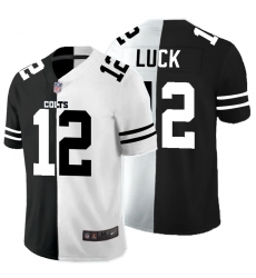 Nike Colts 12 Andrew Luck Black And White Split Vapor Untouchable Limited Jersey Nike Colts 12 Andrew Luck Black And White Split Vapor Untouchable Limited Jersey