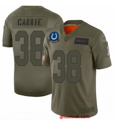 Nike Colts 38 T J Carrie Camo Men Stitched NFL Limited 2019 Salute To Service Jersey Nike Colts 38 T J Carrie Camo Men Stitched NFL Limited 2019 Salute To Service Jersey