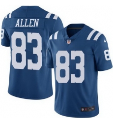 Nike Colts #83 Dwayne Allen Royal Blue Mens Stitched NFL Limited Rush Jersey Nike Colts #83 Dwayne Allen Royal Blue Mens Stitched NFL Limited Rush Jersey