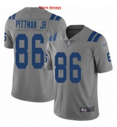 Nike Colts 86 Michael Pittman Jr Gray Men Stitched NFL Limited Inverted Legend Jersey Nike Colts 86 Michael Pittman Jr Gray Men Stitched NFL Limited Inverted Legend Jersey