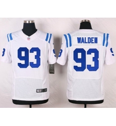 Nike Colts #93 Erik Walden White Mens Stitched NFL Elite Jersey Nike Colts #93 Erik Walden White Mens Stitched NFL Elite Jersey