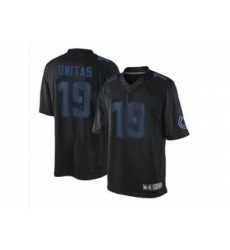 Nike Indianapolis Colts 19 Johnny Unitas black Limited Impact NFL Jersey Nike Indianapolis Colts 19 Johnny Unitas black Limited Impact NFL Jersey