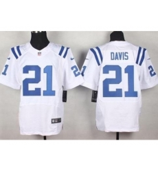 Nike Indianapolis Colts 21 Vontae Davis White Elite NFL Jersey Nike Indianapolis Colts 21 Vontae Davis White Elite NFL Jersey
