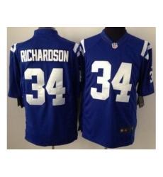 Nike Indianapolis Colts 34 Trent Richardson Blue Game NFL Jersey Nike Indianapolis Colts 34 Trent Richardson Blue Game NFL Jersey