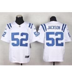 Nike Indianapolis Colts 52 D’Qwell Jackson White Elite NFL Jersey Nike Indianapolis Colts 52 D’Qwell Jackson White Elite NFL Jersey