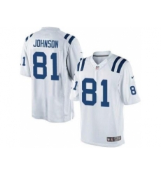 Nike Indianapolis Colts 81 Andre Johnson White Game NFL Jersey Nike Indianapolis Colts 81 Andre Johnson White Game NFL Jersey