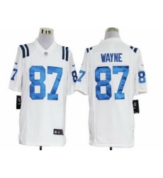 Nike Indianapolis Colts 87 Reggie Wayne White Game NFL Jersey Nike Indianapolis Colts 87 Reggie Wayne White Game NFL Jersey