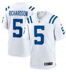 Nike Indianapolis Colts Anthony Richardson #5 White Vapor Untouchable Limited Stitched NFL Jersey Nike Indianapolis Colts Anthony Richardson #5 White Vapor Untouchable Limited Stitched NFL Jersey