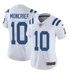 Nike Colts #10 Donte Moncrief White Womens Stitched NFL Vapor Untouchable Limited Jersey Nike Colts #10 Donte Moncrief White Womens Stitched NFL Vapor Untouchable Limited Jersey
