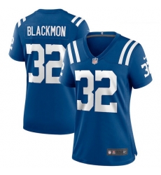 Women Indianapolis Colts 32 Julian Blackmon Royal Vapor Limited Jersey Women Indianapolis Colts 32 Julian Blackmon Royal Vapor Limited Jersey