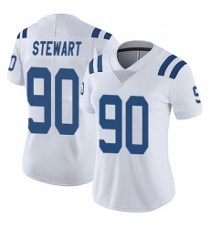 Women Indianapolis Colts Grover Stewart 90 White Vapor NFL Limited Jersey Women Indianapolis Colts Grover Stewart 90 White Vapor NFL Limited Jersey