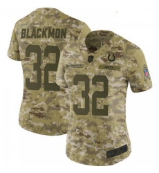 Women Indianapolis Colts Julian Blackmon 2018 Salute to Service Jersey Camo Limited Women Indianapolis Colts Julian Blackmon 2018 Salute to Service Jersey Camo Limited