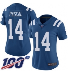 Women Zach Pascal Limited Jersey 14 Football Indianapolis Colts Royal Blue 100t Women Zach Pascal Limited Jersey 14 Football Indianapolis Colts Royal Blue 100t