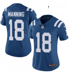 Womens Nike Indianapolis Colts 18 Peyton Manning Elite Royal Blue Team Color NFL Jersey Womens Nike Indianapolis Colts 18 Peyton Manning Elite Royal Blue Team Color NFL Jersey