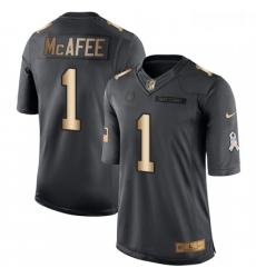 Youth Nike Indianapolis Colts 1 Pat McAfee Limited BlackGold Salute to Service NFL Jersey Youth Nike Indianapolis Colts 1 Pat McAfee Limited BlackGold Salute to Service NFL Jersey