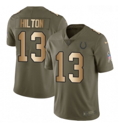 Youth Nike Indianapolis Colts 13 TY Hilton Limited OliveGold 2017 Salute to Service NFL Jersey Youth Nike Indianapolis Colts 13 TY Hilton Limited OliveGold 2017 Salute to Service NFL Jersey