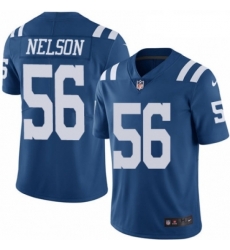 Youth Nike Indianapolis Colts 56 Quenton Nelson Limited Royal Blue Rush Vapor Untouchable NFL Jersey Youth Nike Indianapolis Colts 56 Quenton Nelson Limited Royal Blue Rush Vapor Untouchable NFL Jersey