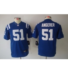 Youth Nike NFL Indianapolis Colts #51 Pat Angerer Blue Limited Jerseys Youth Nike NFL Indianapolis Colts #51 Pat Angerer Blue Limited Jerseys