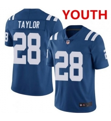 Youth indianapolis colts 28 jonathan taylor blue stitched nike jersey Youth indianapolis colts 28 jonathan taylor blue stitched nike jersey