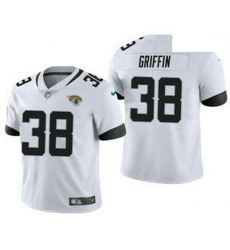 Men Jacksonville Jaguars 38 Shaquill Griffin White 2021 Vapor Untouchable Stitched NFL Nike Limited Jersey Men Jacksonville Jaguars 38 Shaquill Griffin White 2021 Vapor Untouchable Stitched NFL Nike Limited Jersey