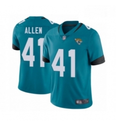 Men Jacksonville Jaguars 41 Josh Allen Teal Green Alternate Vapor Untouchable Limited Player Football Jersey Men Jacksonville Jaguars 41 Josh Allen Teal Green Alternate Vapor Untouchable Limited Player Football Jersey