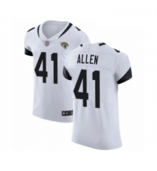 Men Jacksonville Jaguars 41 Josh Allen White Vapor Untouchable Elite Player Football Jersey Men Jacksonville Jaguars 41 Josh Allen White Vapor Untouchable Elite Player Football Jersey