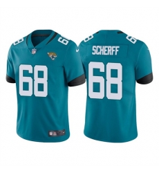 Men Jacksonville Jaguars 68 Brandon Scherff Teal Vapor Untouchable Limited Stitched Jersey Men Jacksonville Jaguars 68 Brandon Scherff Teal Vapor Untouchable Limited Stitched Jersey