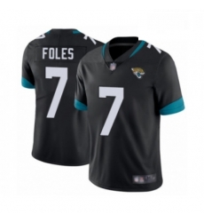 Men Jacksonville Jaguars 7 Nick Foles Black Team Color Vapor Untouchable Limited Player Football Jersey Men Jacksonville Jaguars 7 Nick Foles Black Team Color Vapor Untouchable Limited Player Football Jersey