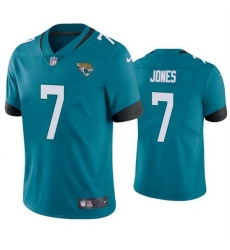 Men Jacksonville Jaguars 7 Zay Jones Teal Vapor Untouchable Limited Stitched jersey Men Jacksonville Jaguars 7 Zay Jones Teal Vapor Untouchable Limited Stitched jersey