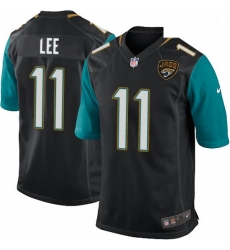 Men Nike Jacksonville Jaguars 11 Marqise Lee Game Black Alternate NFL Jersey Men Nike Jacksonville Jaguars 11 Marqise Lee Game Black Alternate NFL Jersey