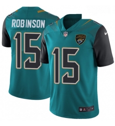 Men Nike Jacksonville Jaguars 15 Allen Robinson Teal Green Team Color Vapor Untouchable Limited Player NFL Jersey Men Nike Jacksonville Jaguars 15 Allen Robinson Teal Green Team Color Vapor Untouchable Limited Player NFL Jersey