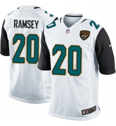 Men Nike Jacksonville Jaguars 20 Jalen Ramsey Game White NFL Jersey Men Nike Jacksonville Jaguars 20 Jalen Ramsey Game White NFL Jersey