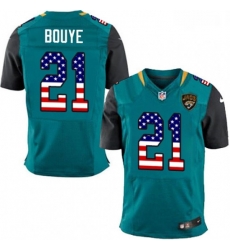 Men Nike Jacksonville Jaguars 21 AJ Bouye Elite Teal Green Home USA Flag Fashion NFL Jersey Men Nike Jacksonville Jaguars 21 AJ Bouye Elite Teal Green Home USA Flag Fashion NFL Jersey