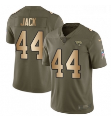 Men Nike Jacksonville Jaguars 44 Myles Jack Limited OliveGold 2017 Salute to Service NFL Jersey Men Nike Jacksonville Jaguars 44 Myles Jack Limited OliveGold 2017 Salute to Service NFL Jersey