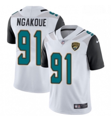 Men Nike Jacksonville Jaguars 91 Yannick Ngakoue White Vapor Untouchable Limited Player NFL Jersey Men Nike Jacksonville Jaguars 91 Yannick Ngakoue White Vapor Untouchable Limited Player NFL Jersey