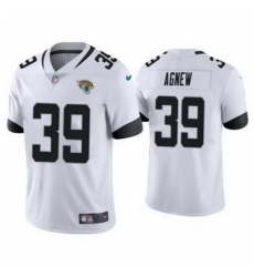 Men White Jacksonville Jaguars 39 Jamal Agnew 2021 Vapor Untouchable Limited Stitched Jersey Men White Jacksonville Jaguars 39 Jamal Agnew 2021 Vapor Untouchable Limited Stitched Jersey