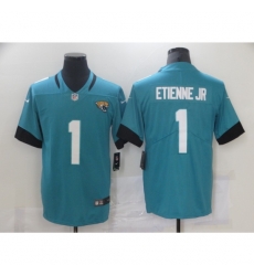 Men's Jacksonville Jaguars #1 Travis Etienne Jr. Blue Nike 2021 Alternate Limited Jersey Men's Jacksonville Jaguars #1 Travis Etienne Jr. Blue Nike 2021 Alternate Limited Jersey