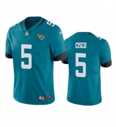 Men's Jacksonville Jaguars #5 Andre Cisco Teal Vapor Untouchable Limited Stitched Jersey Men's Jacksonville Jaguars #5 Andre Cisco Teal Vapor Untouchable Limited Stitched Jersey