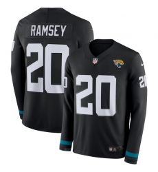 Nike Jaguars 20 Jalen Ramsey Black Therma Long Sleeve NFL Jersey Nike Jaguars 20 Jalen Ramsey Black Therma Long Sleeve NFL Jersey