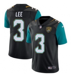 Nike Jaguars #3 Tanner Lee Black Alternate Mens Stitched NFL Vapor Untouchable Limited Jersey Nike Jaguars #3 Tanner Lee Black Alternate Mens Stitched NFL Vapor Untouchable Limited Jersey