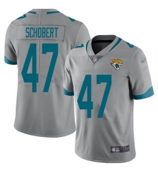 Nike Jaguars 47 Joe Schobert Silver Men Stitched NFL Limited Inverted Legend Jersey Nike Jaguars 47 Joe Schobert Silver Men Stitched NFL Limited Inverted Legend Jersey