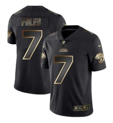 Nike Jaguars 7 Nick Foles Black Gold Vapor Untouchable Limited Jersey Nike Jaguars 7 Nick Foles Black Gold Vapor Untouchable Limited Jersey