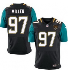 Nike Jaguars #97 Roy Miller Black Alternate Mens Stitched NFL Elite Jersey Nike Jaguars #97 Roy Miller Black Alternate Mens Stitched NFL Elite Jersey