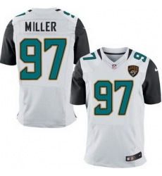 Nike Jaguars #97 Roy Miller White Mens Stitched NFL Elite Jersey Nike Jaguars #97 Roy Miller White Mens Stitched NFL Elite Jersey